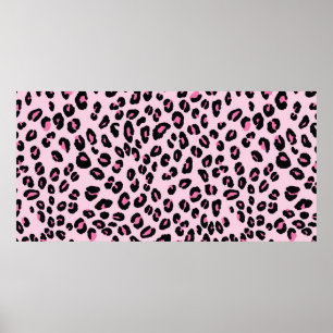 Abstract modern leopard seamless pattern. Animals Poster