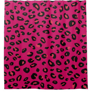 Abstract modern leopard seamless pattern. Animals  Shower Curtain