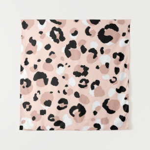 Abstract modern leopard seamless pattern. Animals  Tapestry