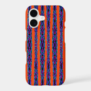 Abstract Modern Mirrored Duel Ribbon Line Art
