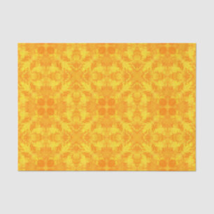 Abstract modern mosaic kaleidoscopic tile pattern tissue paper