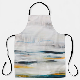 Abstract modern painting background. Contemporary  Apron