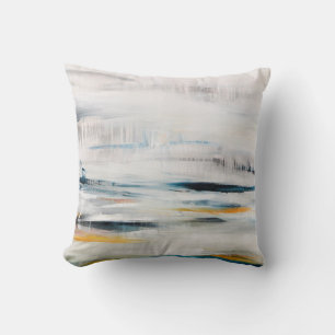 Abstract modern painting background. Contemporary Cushion
