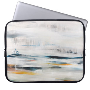 Abstract modern painting background. Contemporary  Laptop Sleeve