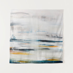 Abstract modern painting background. Contemporary Tapestry