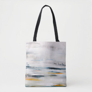 Abstract modern painting background. Contemporary  Tote Bag