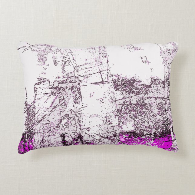 Abstract modern painting background. Illustration. Decorative Cushion (Front)