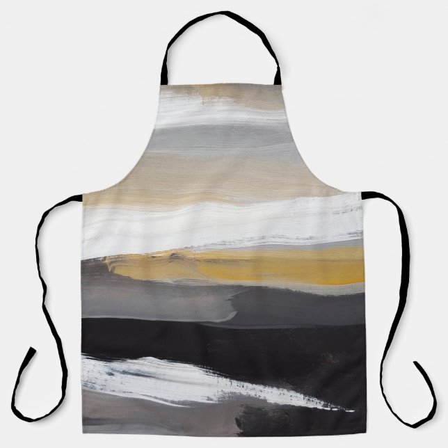 Abstract modern painting background. Modern art. C Apron (Front)