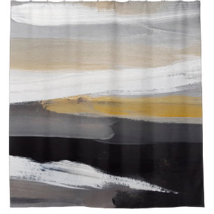 Abstract modern painting background. Modern art. C Shower Curtain