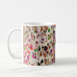 abstract modern pattern design with colorful effec coffee mug