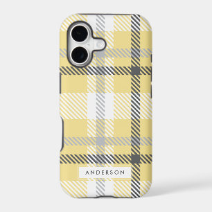 Abstract modern plaid
