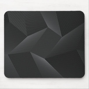 Abstract, modern, simple, dynamic line pattern mouse mat
