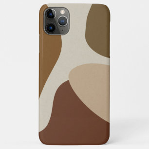 Abstract Modern Terracotta Shapes iPhone 11 Pro Max Case