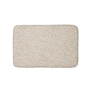 Abstract modern textured stone paper effect bath mat