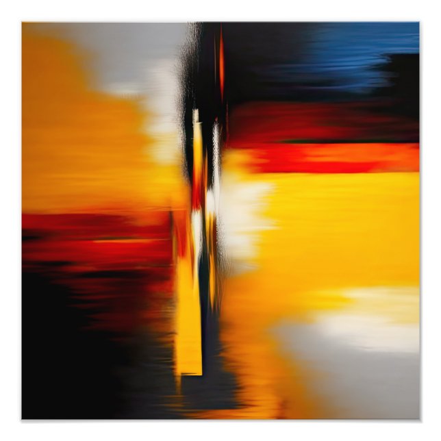Abstract Modern Trendy Design Photo Print (Front)