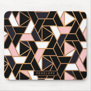 Abstract Moisac Mouse Mat