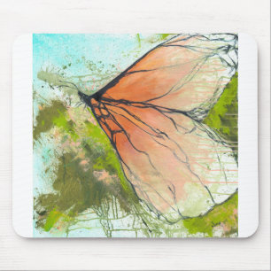 Abstract Monarch Butterfly - Poster Mouse Mat