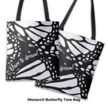 Abstract Monarch Butterfly Wing - Dare to Dream! 
