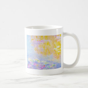 abstract, monet water lilies 7 coffee mug