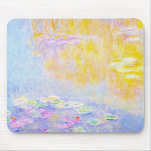 abstract, monet water lilies 7 mouse mat