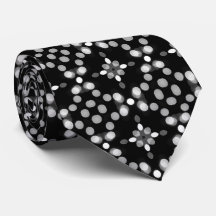 Abstract Monochrome Bokeh Dots Pattern