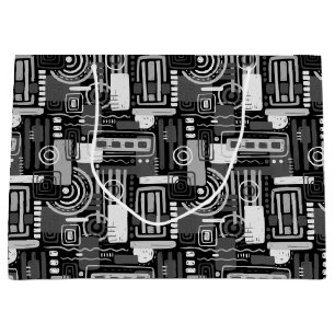 Abstract Monochrome Gift Bag