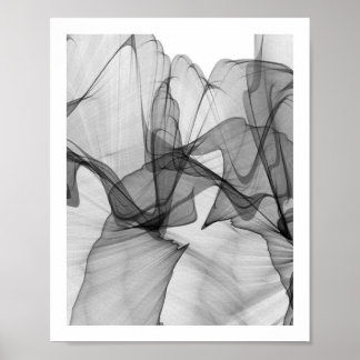 Abstract Monochrome Poster | 8x10