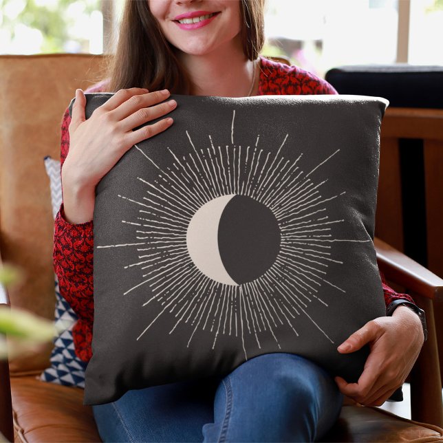 Abstract Moon Burst Eclipse Cushion (Creator Uploaded)