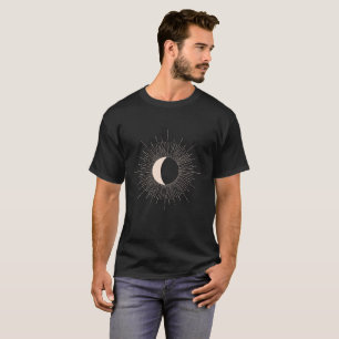 Abstract Moon Burst T-Shirt