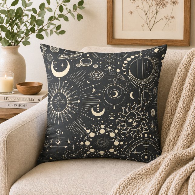 Abstract Moon Phases Cushion (Creator Uploaded)