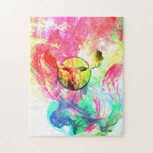 Abstract Moose Photo Puzzle