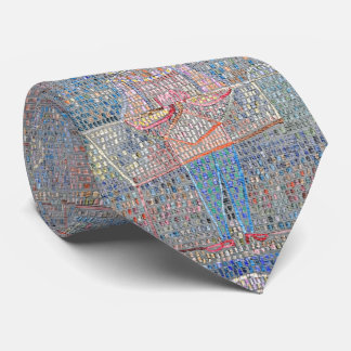 Abstract Mosaic - Boy in Fancy Dress Tie