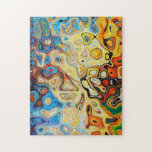 Abstract Mosaic Colorful Painting Gift Jigsaw Puzzle<br><div class="desc">Abstract Mosaic Colorful Painting Gift</div>