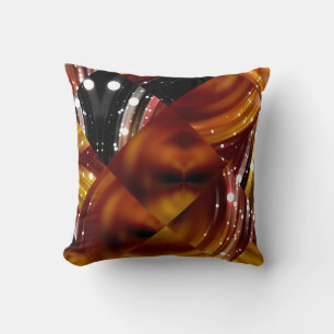 Abstract mosaic geometrical multicolored backgroun cushion
