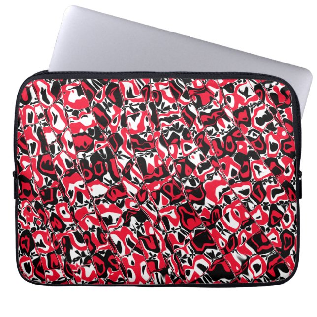 Abstract Mosaic Laptop Sleeve (Front)