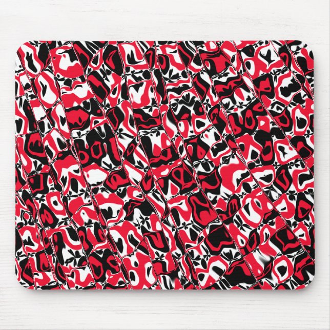 Abstract Mosaic Mouse Mat (Front)