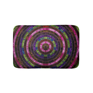 Abstract Mosaic Pattern #3 Bath Mat