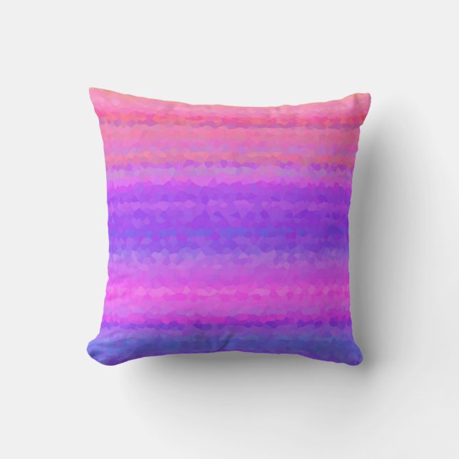 Abstract Mosaic Seamless Pattern Cushion (Front)