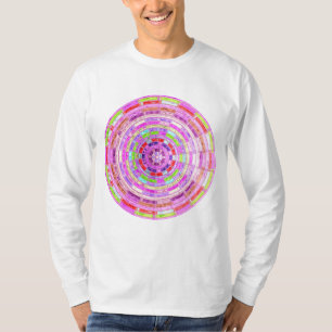 Abstract Mosaic Stained Glass #3 T-Shirt