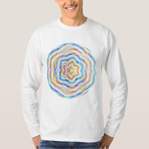 Abstract Mosaic Stained Glass #4 T-Shirt