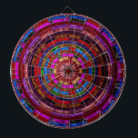 Abstract Mosaic Stained Glass #9 Dartboard<br><div class="desc">Abstract Mosaic Stained Glass. Design is available on other products. Design is available on other products.</div>