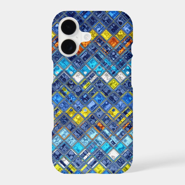 Abstract Mosaic Stained Glass Pattern (Back)