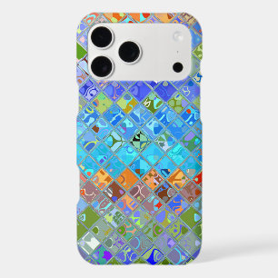 Abstract Mosaic Stained Glass Pattern