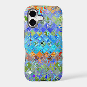 Abstract Mosaic Stained Glass Pattern #5