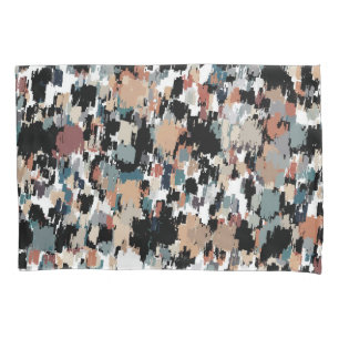 Abstract Mottled Camo Pillowcase