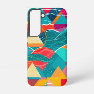 Abstract Mountains and River Samsung Galaxy Case