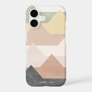 Abstract mountains design