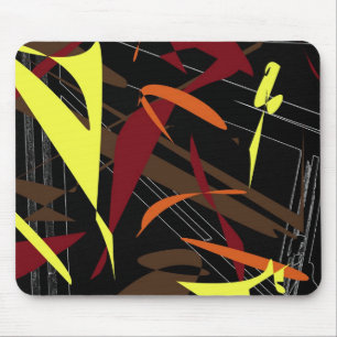 abstract mouse mat