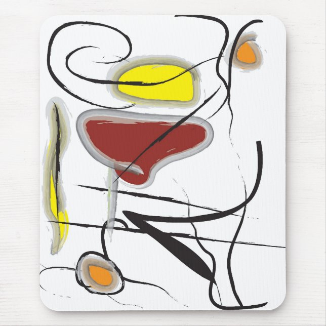 Abstract Mouse Mat (Front)
