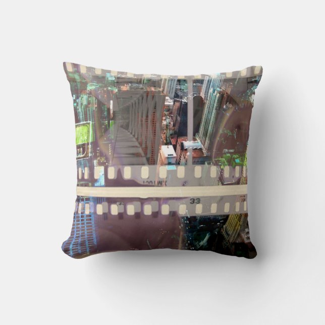 Abstract Movie 2 Cushion (Front)